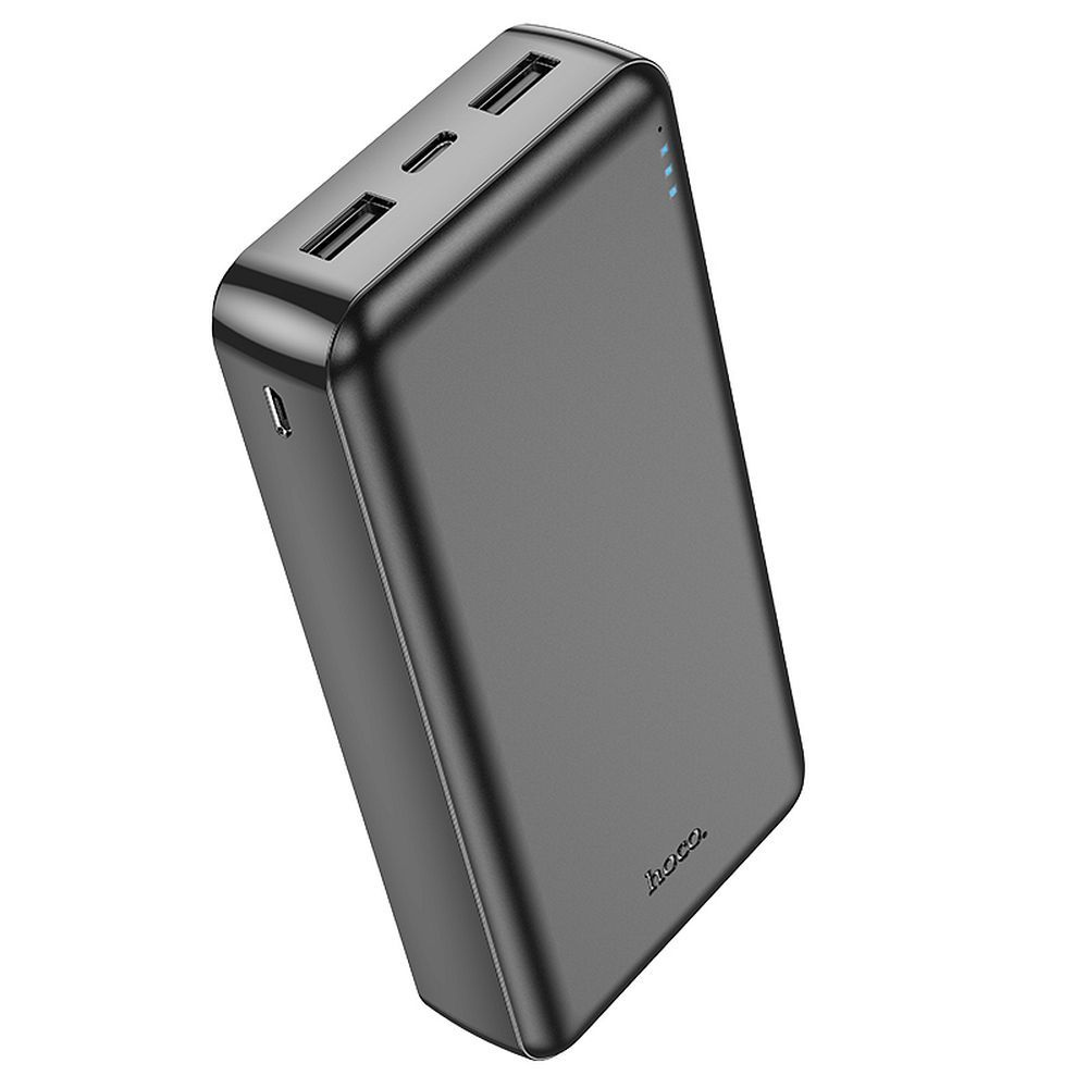 Εξωτερική Μπαταρία HOCO J100A, 20000mAh, 10W, 2 x USB-A, Μαύρο