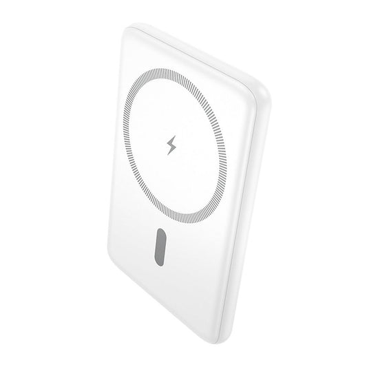 Εξωτερική Ασύρματη Μπαταρία HOCO J140A, 5000mAh, 20W, PD + QI, 1 x USB-C, Λευκή