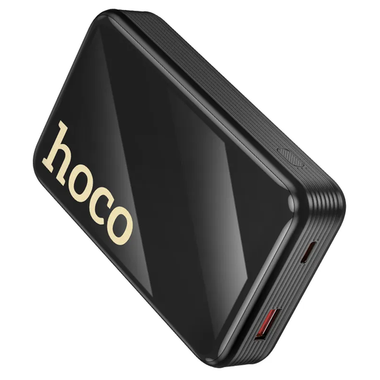 Εξωτερική Μπαταρία HOCO Q37A, 20000mAh, 22.5W, QC + PD, 1 x Lightning - 1 x USB-A - 2 x USB-C, Μαύρο