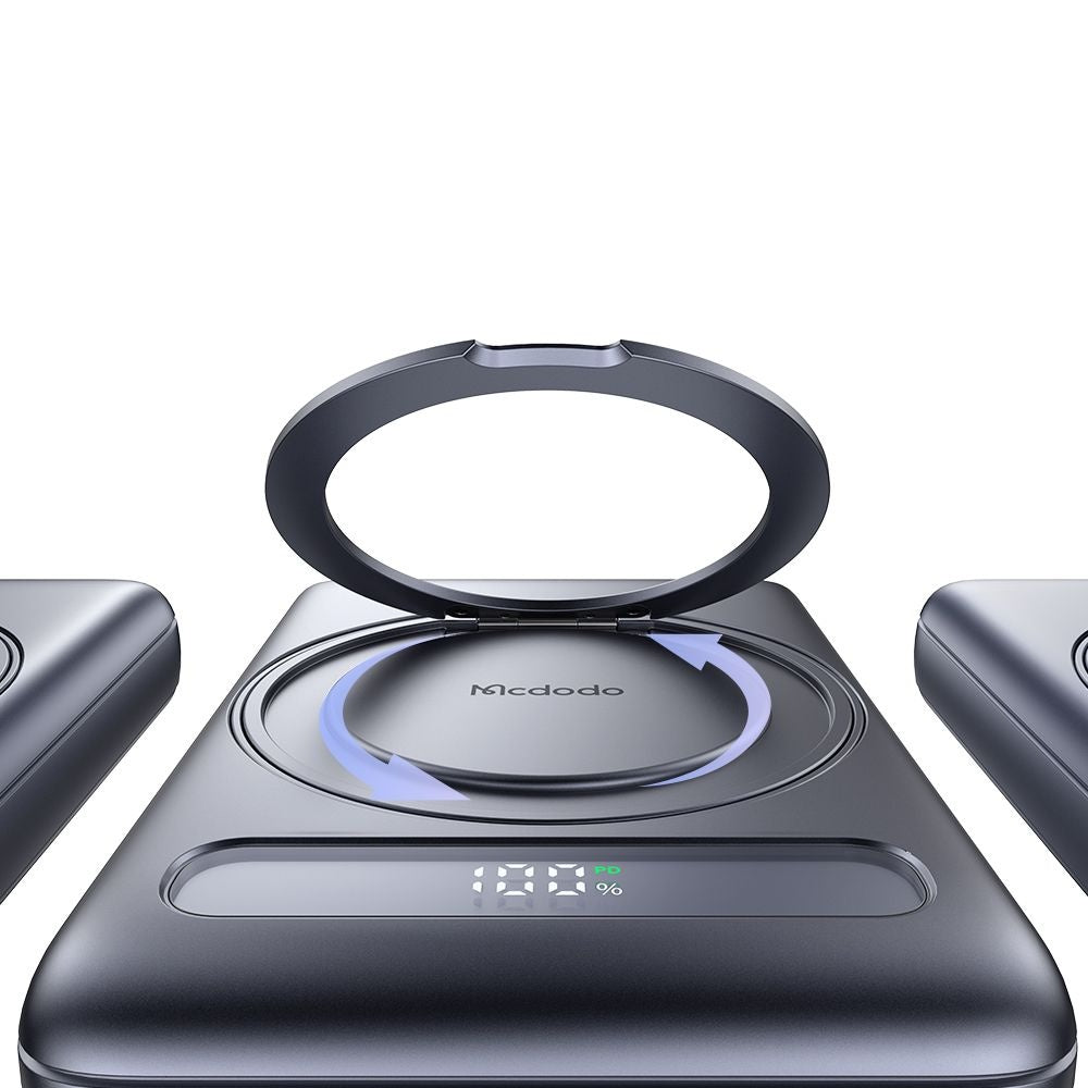 Εξωτερική Μπαταρία Wireless McDodo MC-8371 Meta, 10000mAh, 20W, PD + FQI, 1 x QI - 1 x USB-C, Γκρι