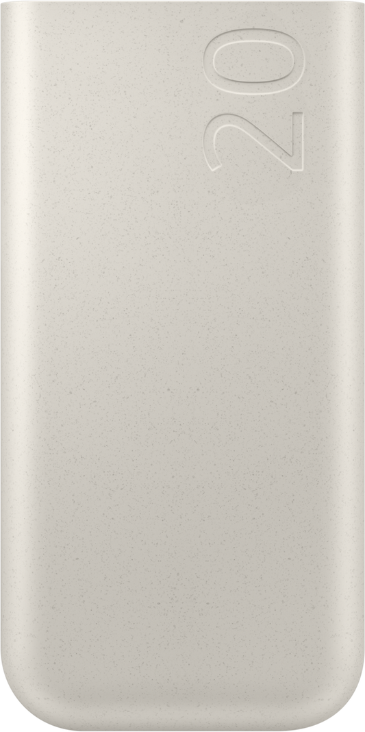Εξωτερική μπαταρία Samsung, 20000mAh, 45W, PD, 3 x USB-C, μπεζ EB-P4520XUEGEU