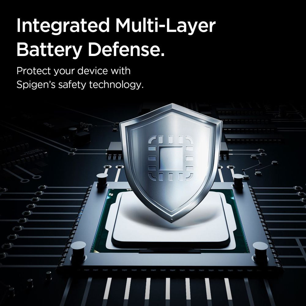 Εξωτερική Μπαταρία Spigen Essential, 10000mAh, 22.5W, QC + PD, 1 x USB-A - 2 x USB-C, Μαύρη ABA09431