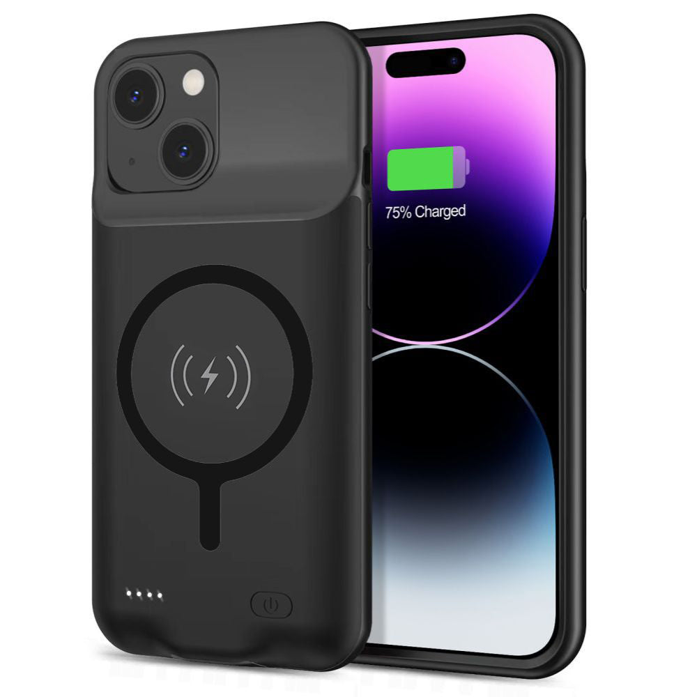 Εξωτερική Μπαταρία Τύπου Θήκης Wireless Techsuit Power Pro Battery για Apple iPhone 15, 7000mAh, Μαύρη