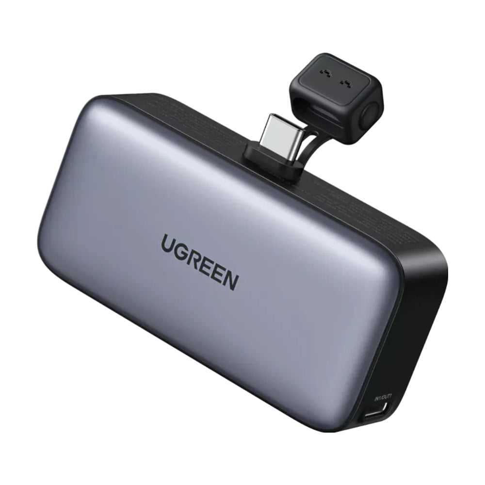 Εξωτερική Μπαταρία UGREEN PB503, 5000mAh, 22.5W, PD, 1 x USB-C, Γκρι