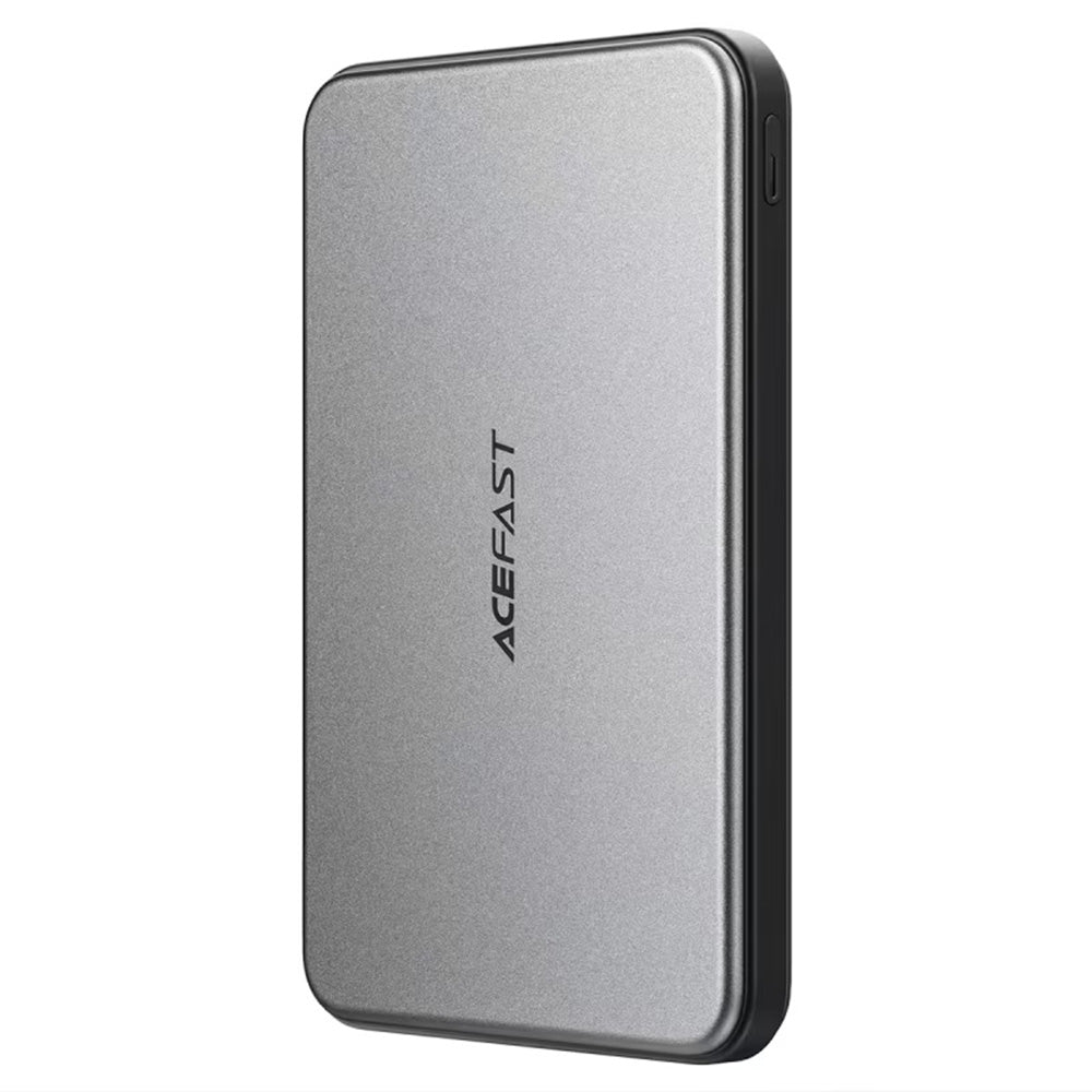 Εξωτερική Μπαταρία Wireless Acefast M30, 5000mAh, 20W, PD + FQI, 1 x QI - 2 x USB-C, Μαύρη