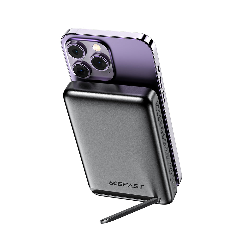 Εξωτερική Μπαταρία Wireless Acefast M6, 10000mAh, 20W, PD + FQI, 1 x QI - 1 x USB-C, Μαύρη