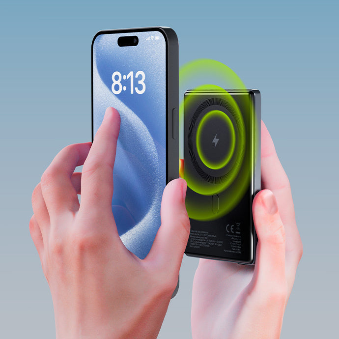 Εξωτερική Μπαταρία Ασύρματη Allity. APB-300, 5000mAh, 20W, PD + FQI, 1 x QI - 1 x USB-C, Γκρι