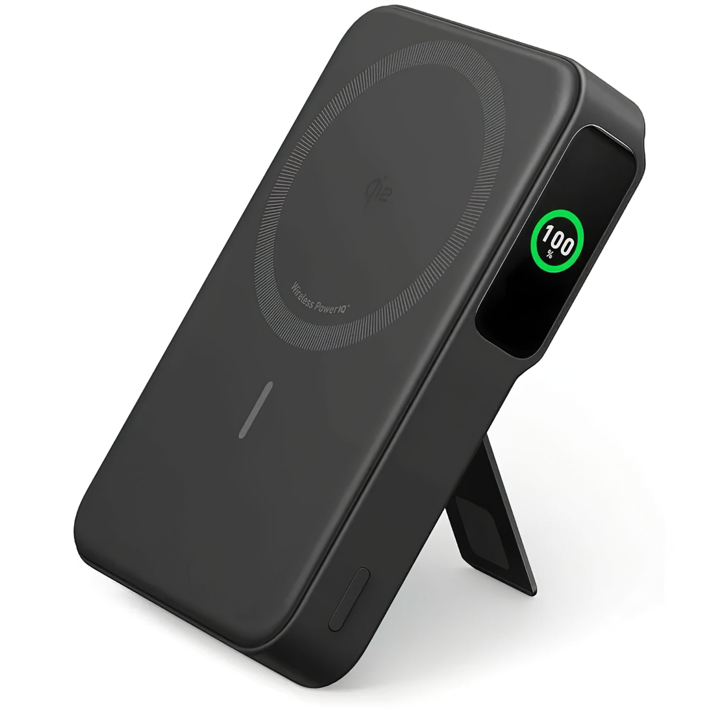 Ασύρματη εξωτερική μπαταρία Anker MagGo, 10000mAh, 27W, PD + FQI, 1 x QI - 1 x USB-C, μαύρο A1654G11