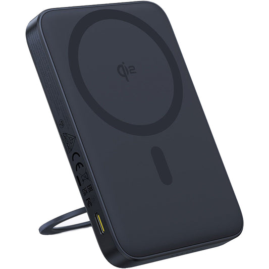 Εξωτερική Μπαταρία Wireless Baseus PicoGo, 5000mAh, 20W, PD + FQI, 1 x QI - 1 x USB-C, Μαύρη P10076802123-00