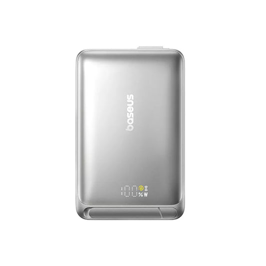 Εξωτερική Μπαταρία Wireless Baseus Nomos Kickstand, 10000mAh, 45W, PD + QI, 1 x QI - 1 x USB-C, Μαύρη P10078800843-00