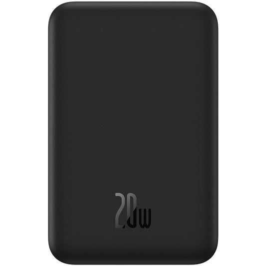Εξωτερική Μπαταρία Wireless Baseus Magnetic Mini, 20000mAh, 20W, PD + FQI, 1 x QI - 1 x USB-C, Μαύρη PPCX150001