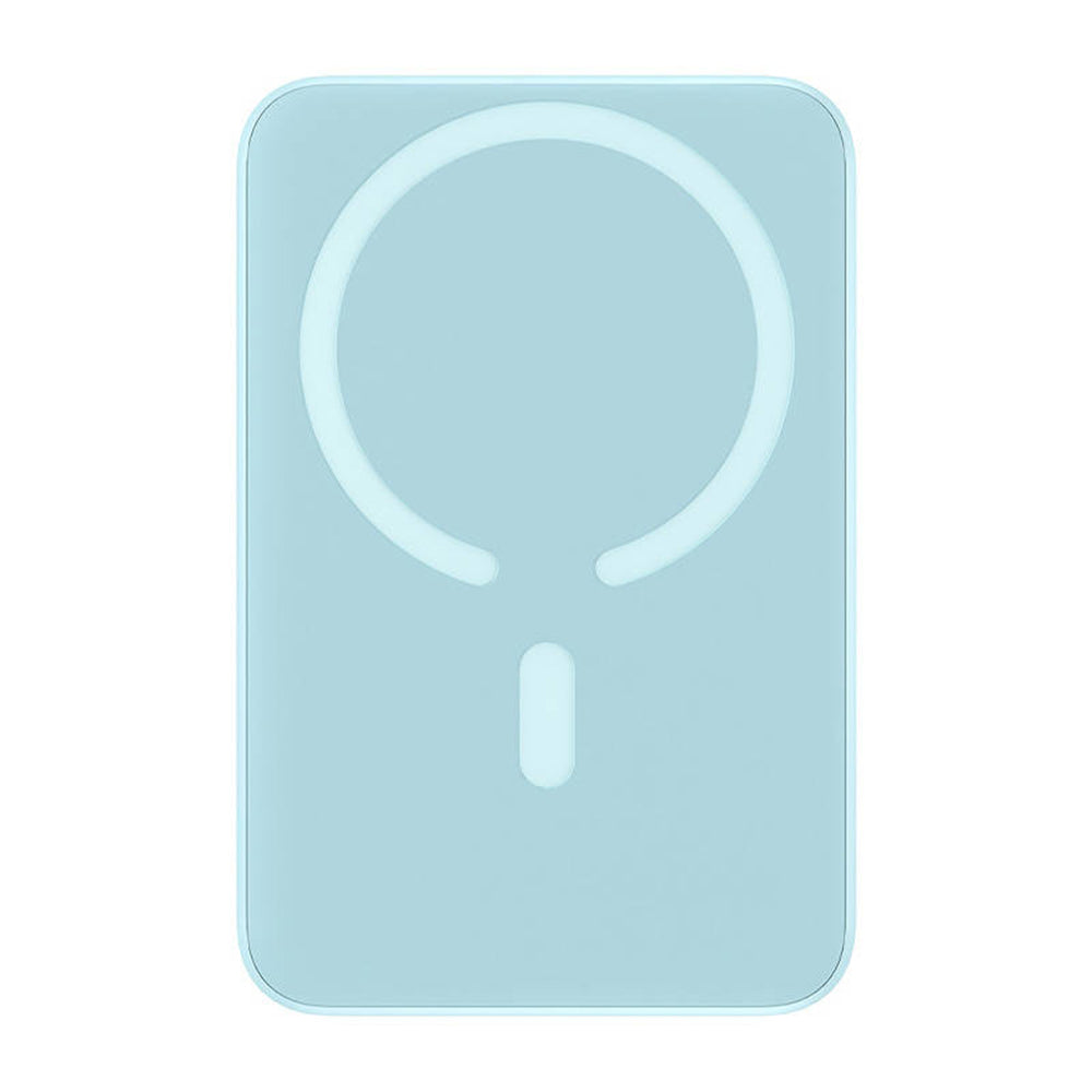 Εξωτερική Μπαταρία Wireless Baseus Magnetic Mini, 10000mAh, 20W, PD + FQI, 1 x QI - 1 x USB-C, Μπλε PPCX110103