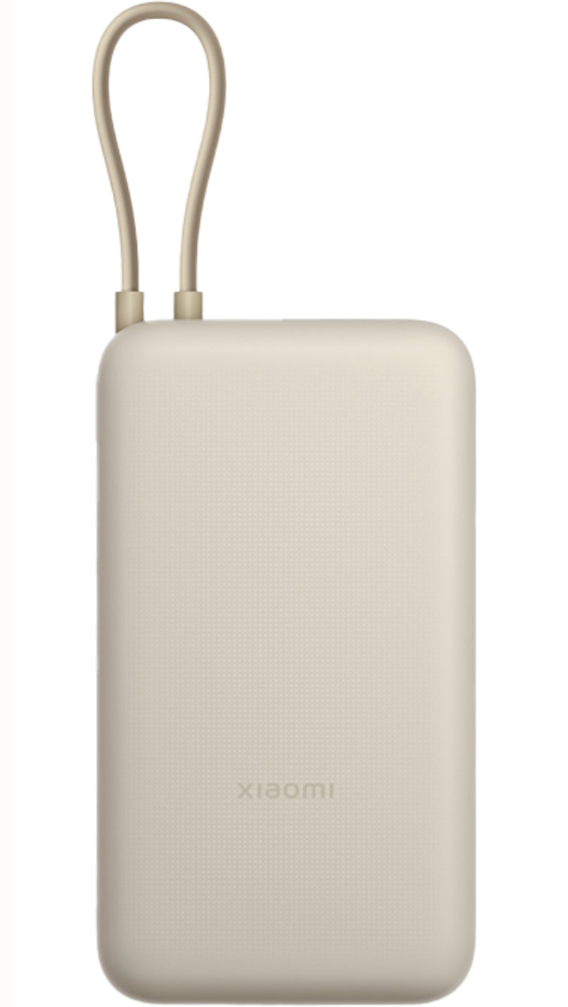 Εξωτερική Μπαταρία Xiaomi, 20000mAh, 33W, QC + PD, 1 x USB-A - 2 x USB-C, Μπεζ BHR8851GL