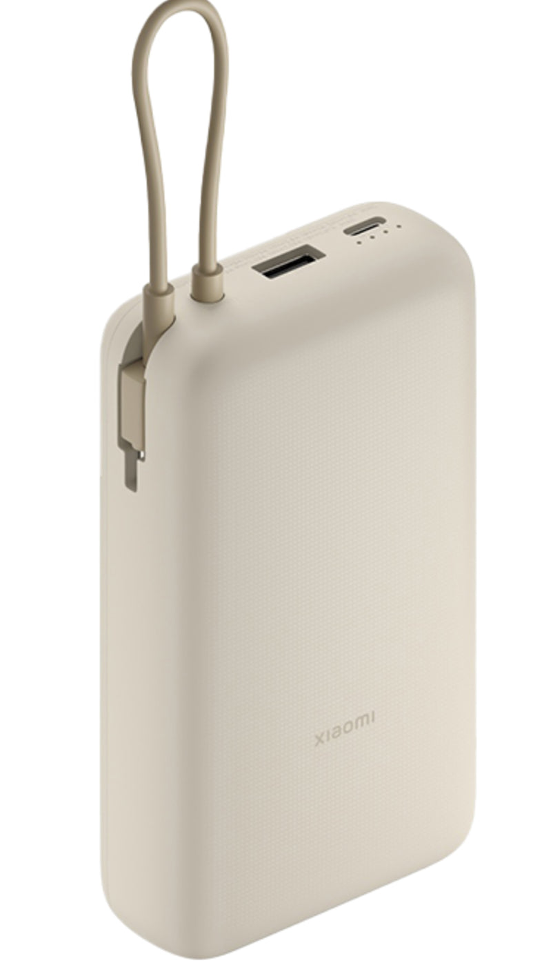 Εξωτερική Μπαταρία Xiaomi, 20000mAh, 33W, QC + PD, 1 x USB-A - 2 x USB-C, Μπεζ BHR8851GL