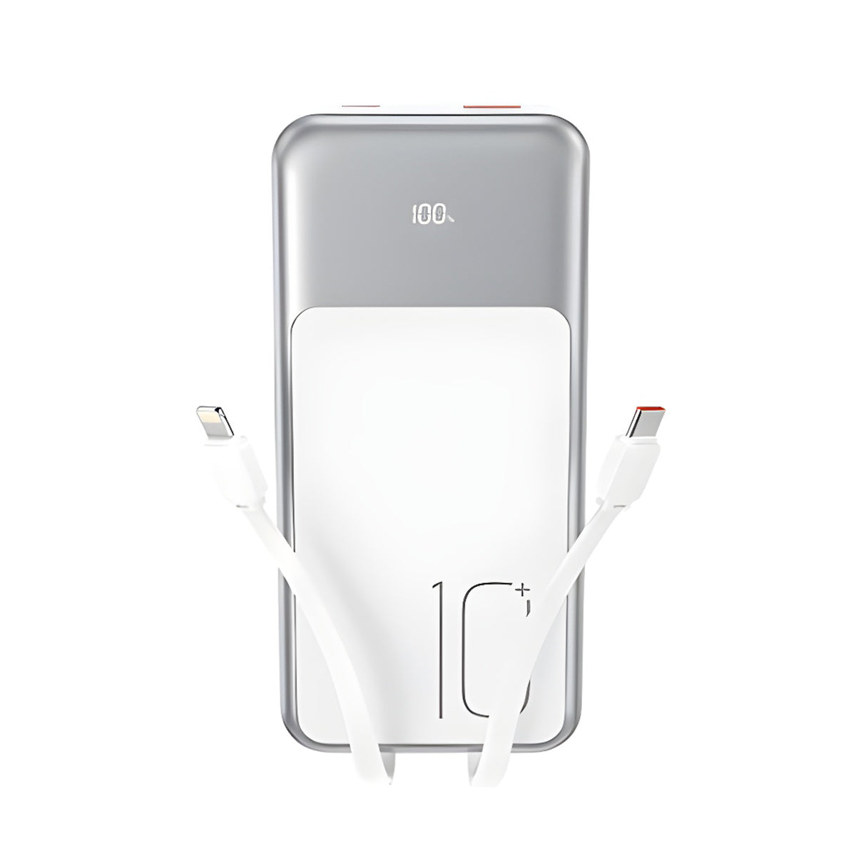 Εξωτερική Μπαταρία XO Design PR248, 10000mAh, 22.5W, QC + PD, 1 x Lightning - 1 x USB-A - 2 x USB-C, Λευκή