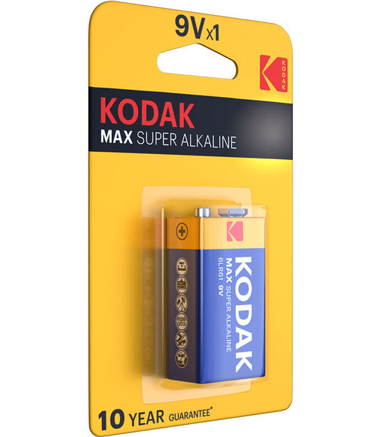 Μπαταρία Kodak Max Super, 6LR61 (9V)