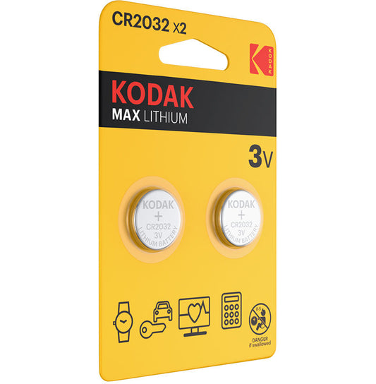 Μπαταρία Kodak Max, CR2032, Σετ 2 τεμάχια