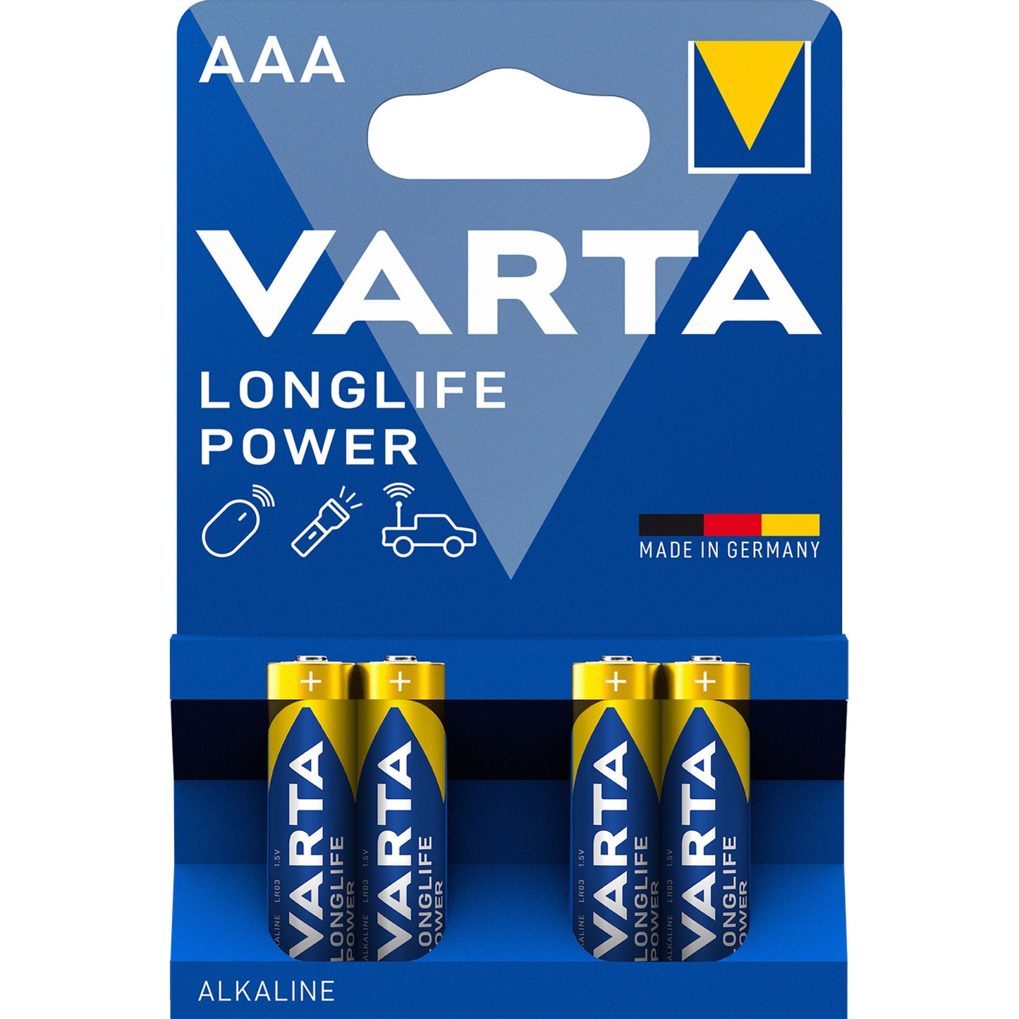 Μπαταρία Varta Longlife Power 4903, AAA / LR3, Σετ 4 τεμαχίων