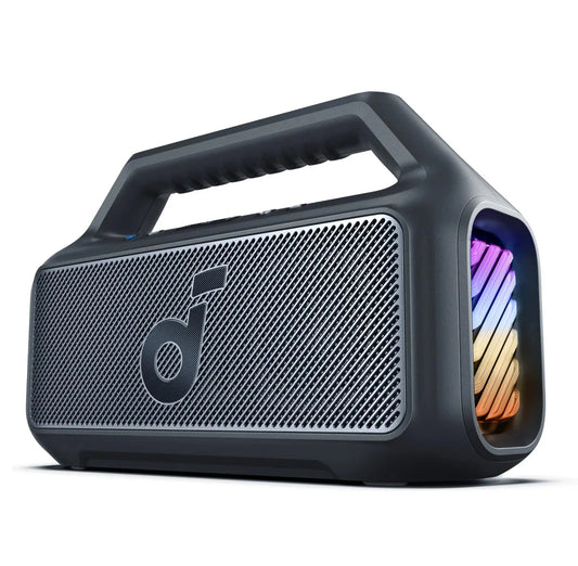 Φορητό ηχείο Bluetooth Anker SoundCore Boom 2, 80W, RGB, αδιάβροχο, μαύρο A3138011