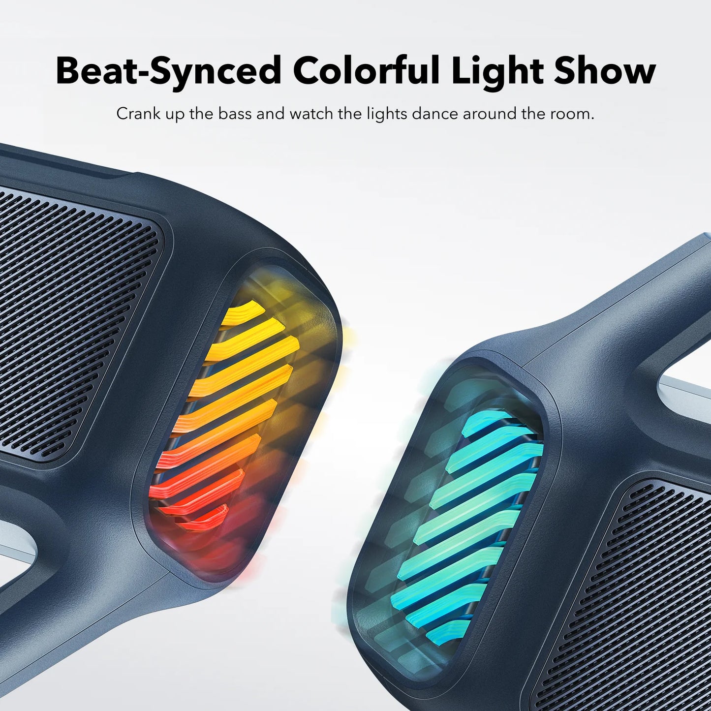 Φορητό Ηχείο Bluetooth Anker SoundCore Boom 2, 80W, TWS, RGB, Αδιάβροχο, Μπλε A3138031