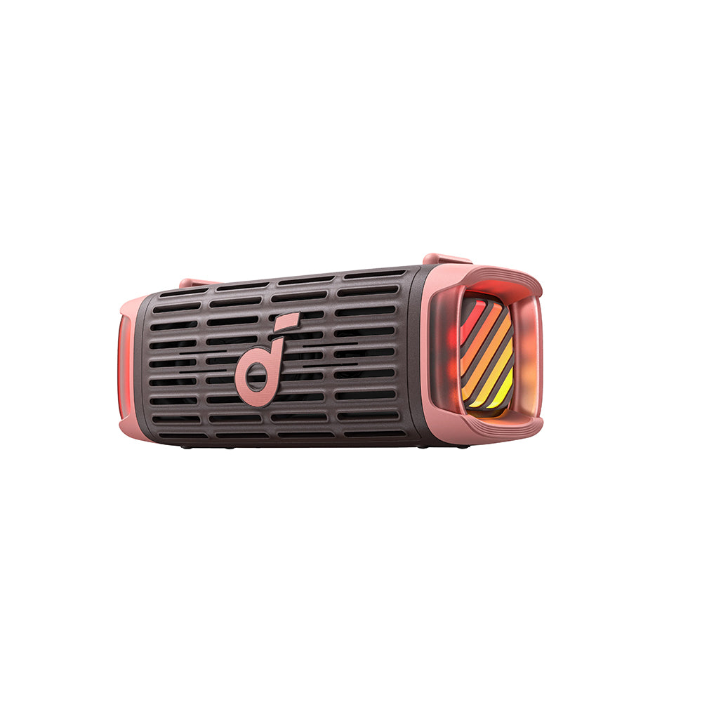 Φορητό Ηχείο Bluetooth Anker SoundCore Boom 3i, 50W, RGB, Αδιάβροχο, Καφέ Ροζ D5100080