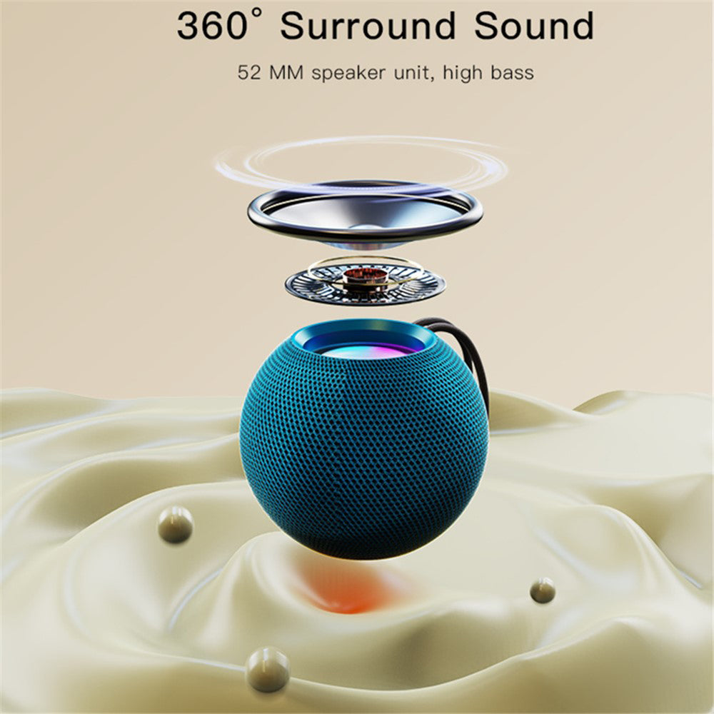 Yesido YSW13 Portable Bluetooth Speaker, 5W, RGB, Blue