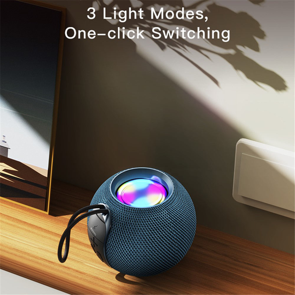 Yesido YSW13 Portable Bluetooth Speaker, 5W, RGB, Blue