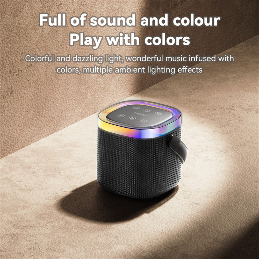 Φορητό Ηχείο Bluetooth Yesido YSW25, 5W, RGB, Μαύρο