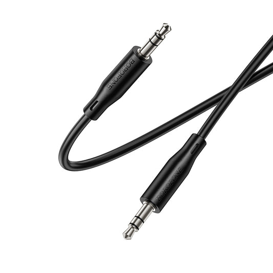 Καλώδιο ήχου 3,5mm - 3,5mm Borofone BL26 Standard, 1μ, Μαύρο