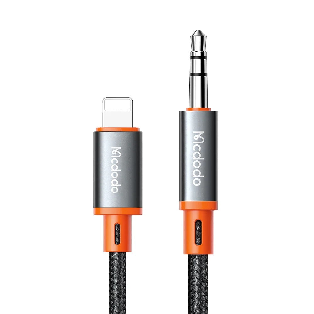Καλώδιο Ήχου Lightning - 3.5mm McDodo CA-0890, 1.8m, Μαύρο