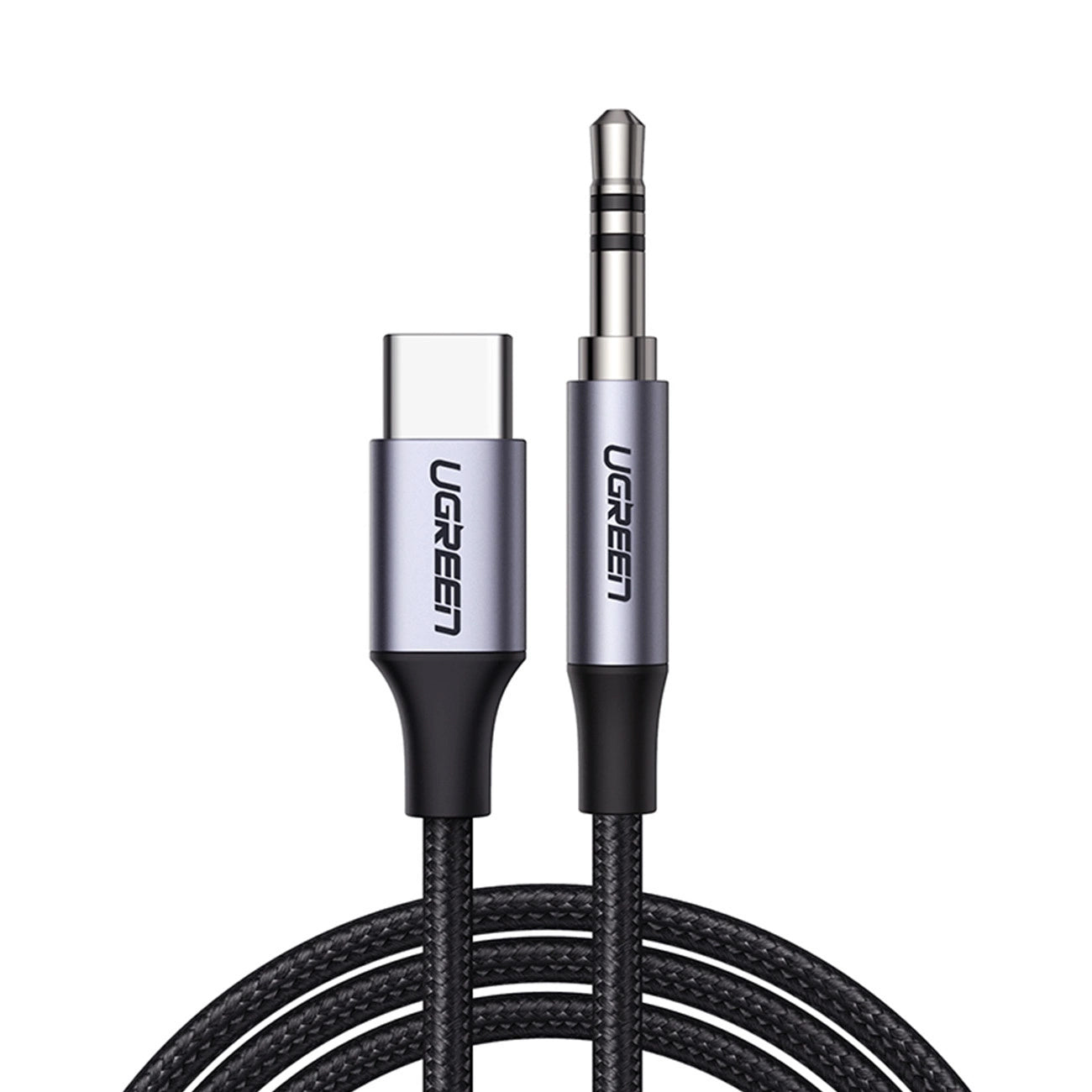 Καλώδιο Ήχου USB-C - 3.5mm UGREEN AV143, 1m, Γκρι