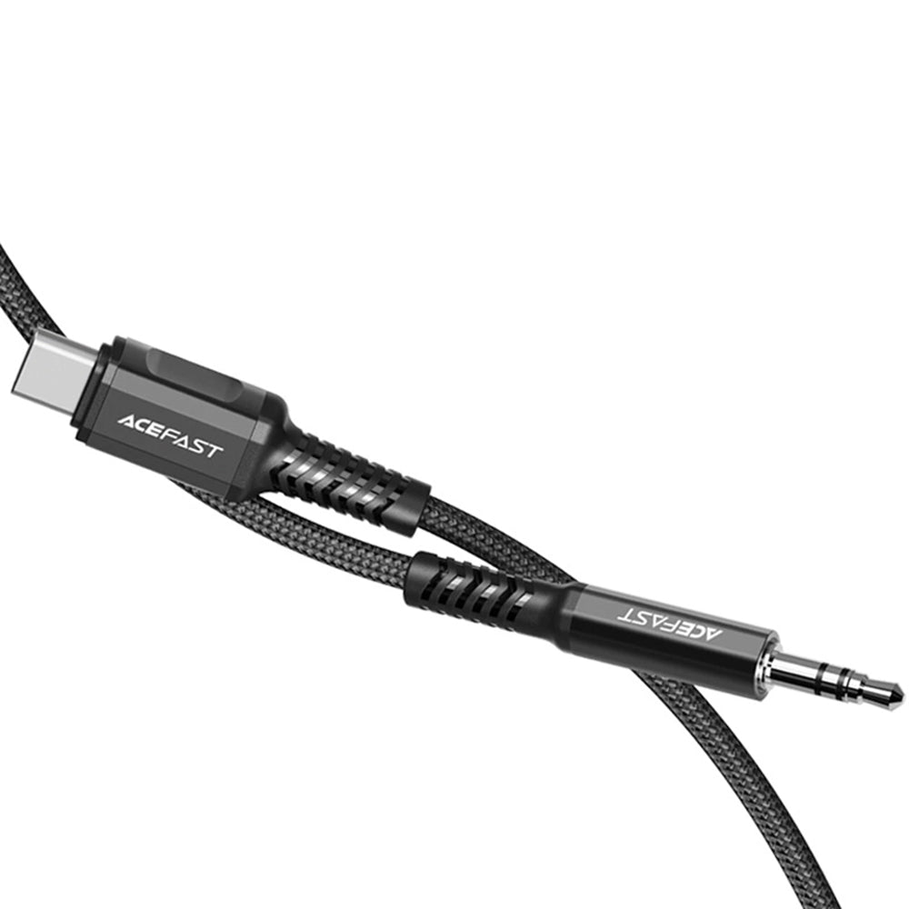 Καλώδιο Ήχου USB-C - 3.5mm Acefast C1-08, 1.2m, Μαύρο