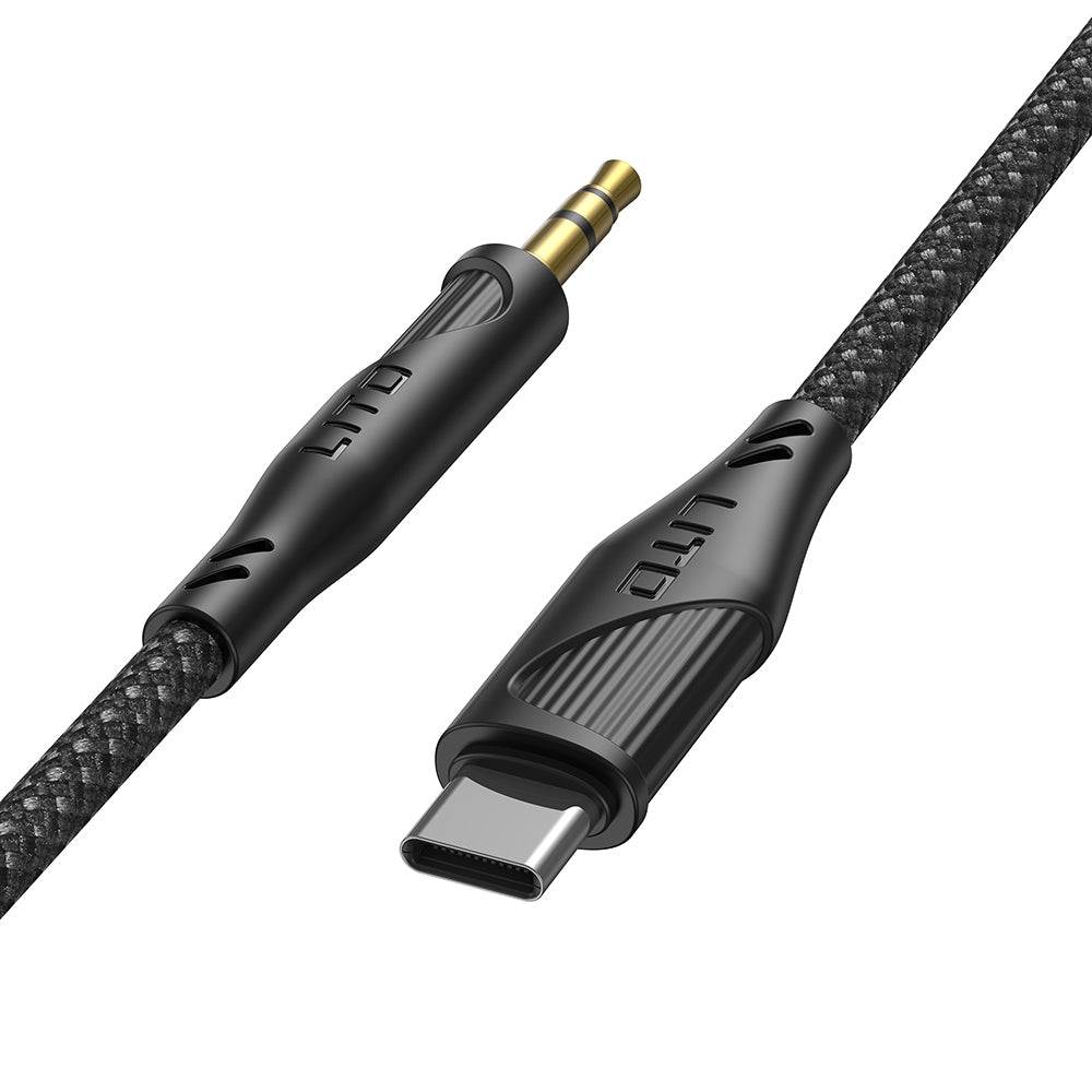 Καλώδιο Ήχου USB-C - 3.5mm Lito LA02, 1m, Μαύρο