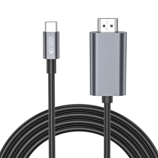 Καλώδιο ήχου και βίντεο USB-C - HDMI Tech-Protect Ultraboost, 2m, μαύρο
