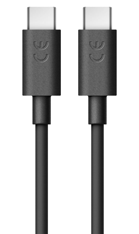 Καλώδιο Δεδομένων και Φόρτισης USB-C - USB-C Motorola, 1m, Μαύρο SC18D13215