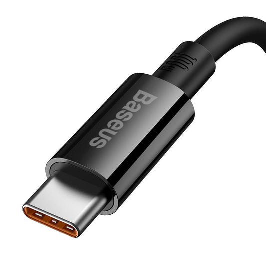 Καλώδιο δεδομένων και φόρτισης USB-A - USB-C Baseus Superior Series, 100W, 1.5m, Μαύρο P10320102114-01