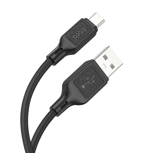 Καλώδιο δεδομένων και φόρτισης HOCO X90 USB-A - microUSB HOCO X90, 18W, 1m, Μαύρο