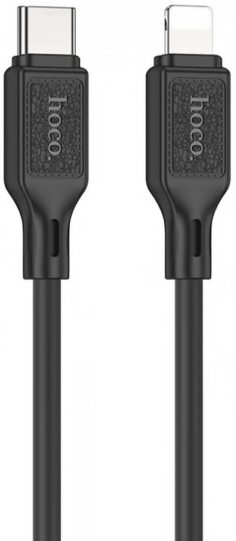Καλώδιο δεδομένων και φόρτισης USB-C - Lightning HOCO X90, 20W, 1m, μαύρο