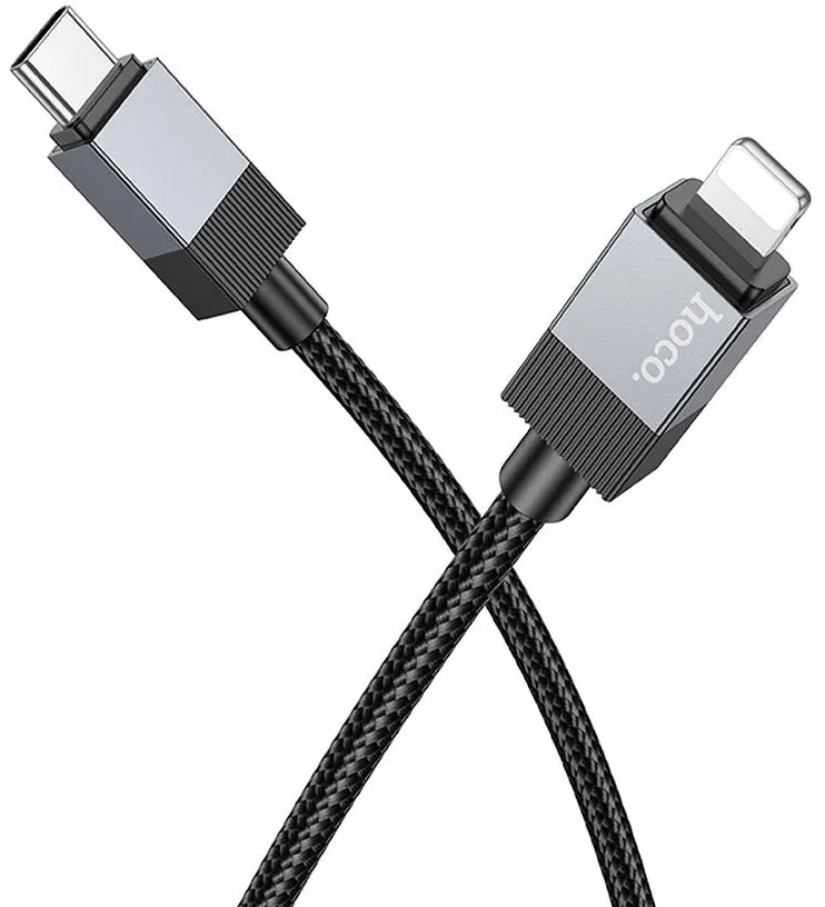 Καλώδιο Δεδομένων και Φόρτισης USB-C - Lightning HOCO X110, 27W, 1m, Μαύρο