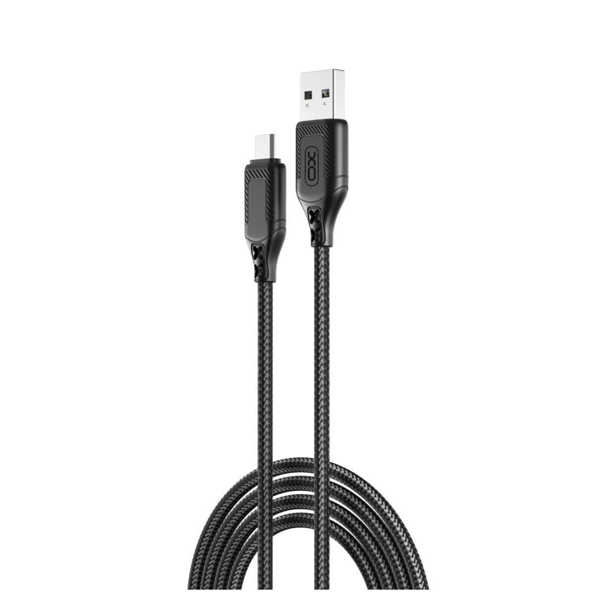 Καλώδιο Δεδομένων και Φόρτισης USB-A - microUSB XO Design NB235, 18W, 1m, Μαύρο