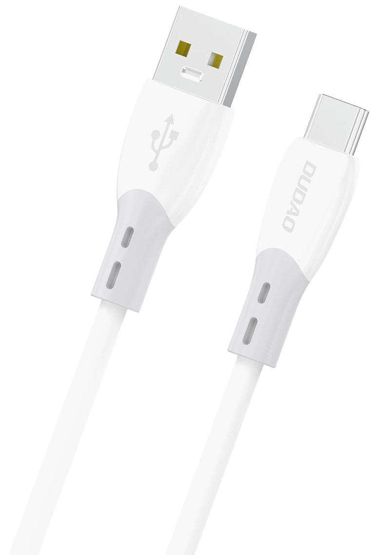 Καλώδιο Δεδομένων και Φόρτισης USB-A - USB-C Dudao L25ST, 100W, 1m, Λευκό