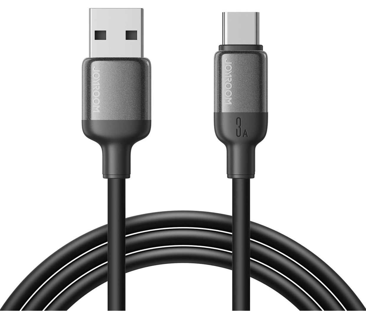 Καλώδιο Δεδομένων και Φόρτισης USB-A - USB-C Joyroom S-A62 Lively, 18W, 1.2m, Μαύρο