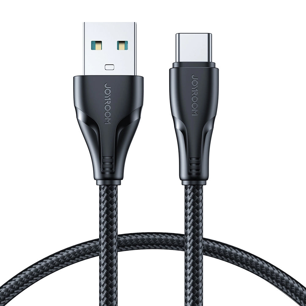 Καλώδιο δεδομένων και φόρτισης USB-A - USB-C Joyroom Surpass, 18W, 1.2m, μαύρο S-UC027A11