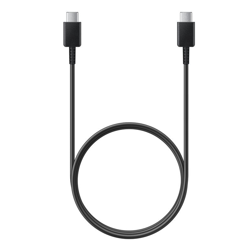 Καλώδιο Δεδομένων και Φόρτισης USB-C - USB-C Samsung EP-DA705, 25W, 1μ, Μαύρο EP-DA705BBEGWW