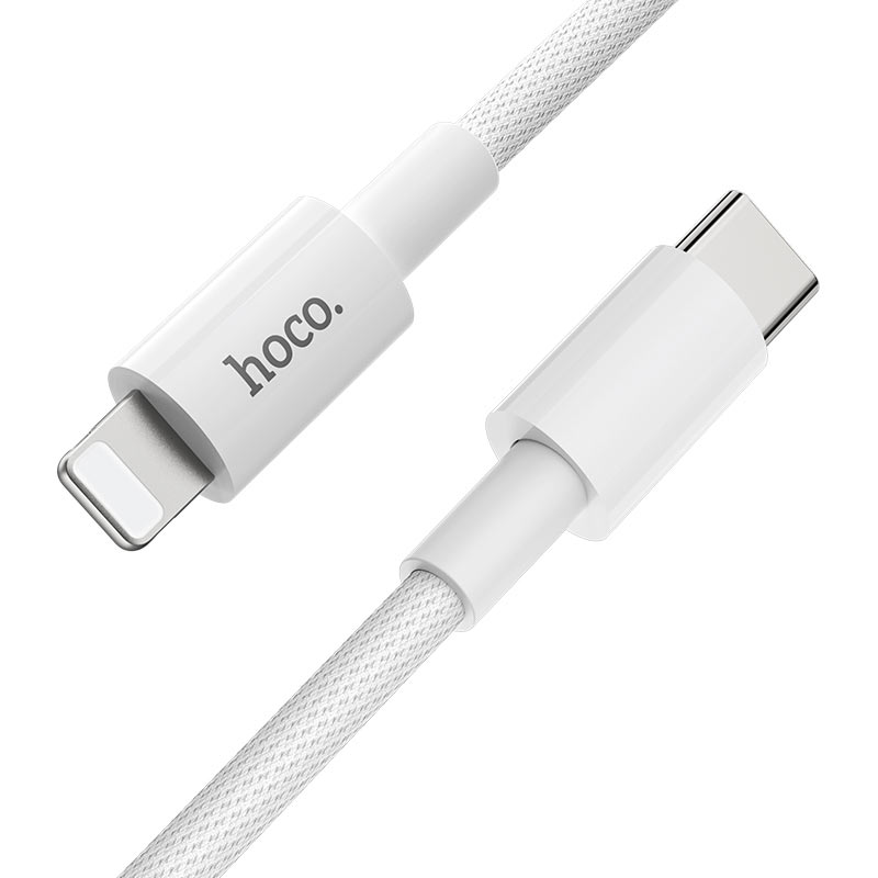 Καλώδιο Δεδομένων και Φόρτισης USB-C - Lightning HOCO X56, 20W, 1m, Λευκό