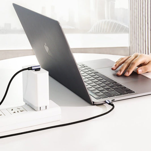 USB-C Data and Charging Cable - USB-C UGREEN USB-C US255 Angled, 60W, 2m, Grey