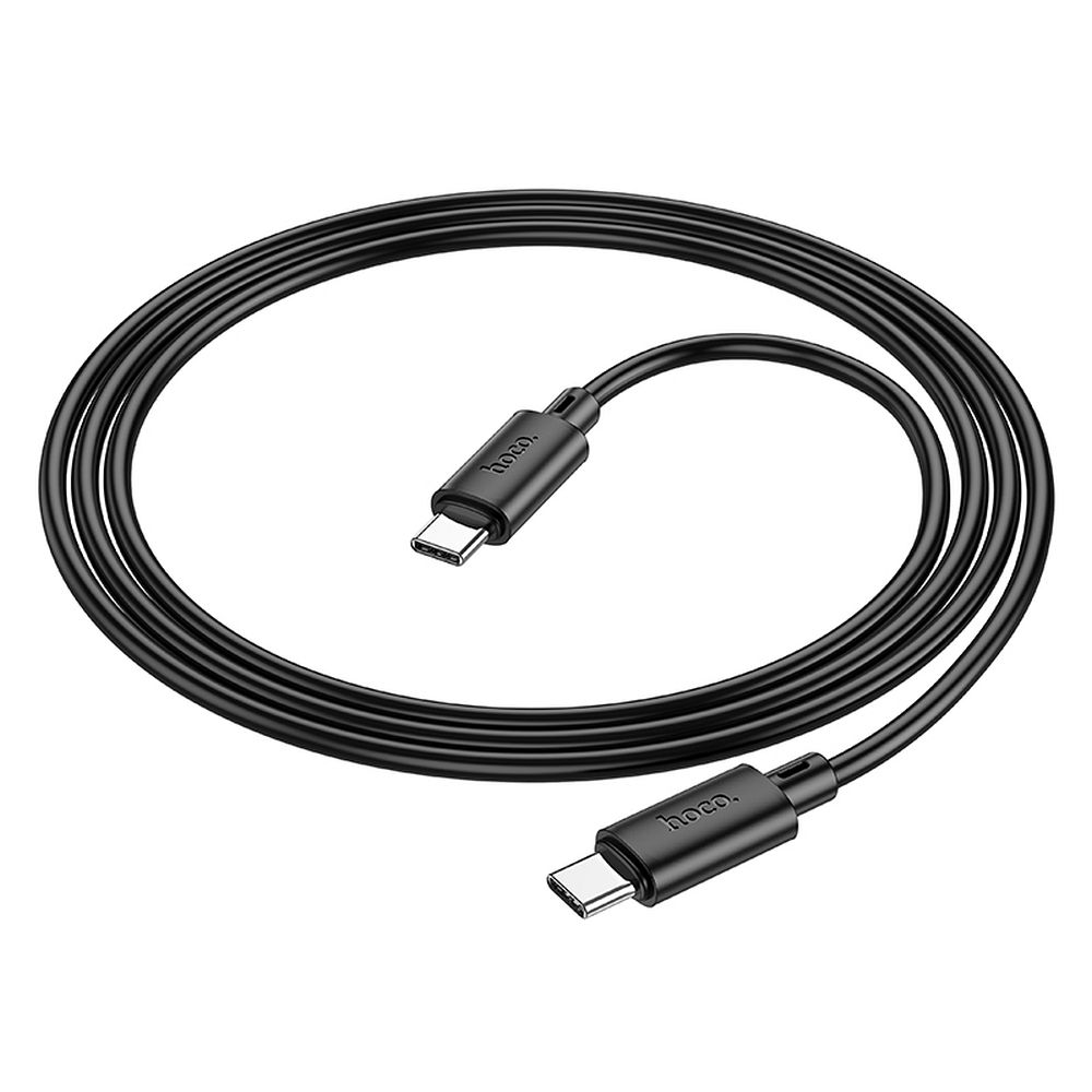 Καλώδιο δεδομένων και φόρτισης USB-C - USB-C HOCO X88, 60W, 1m, Μαύρο
