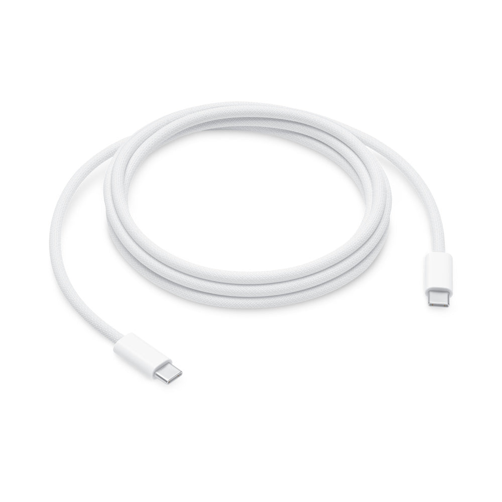Καλώδιο Δεδομένων και Φόρτισης USB-C - USB-C Apple, 240W, 2m, Λευκό MU2G3ZM/A