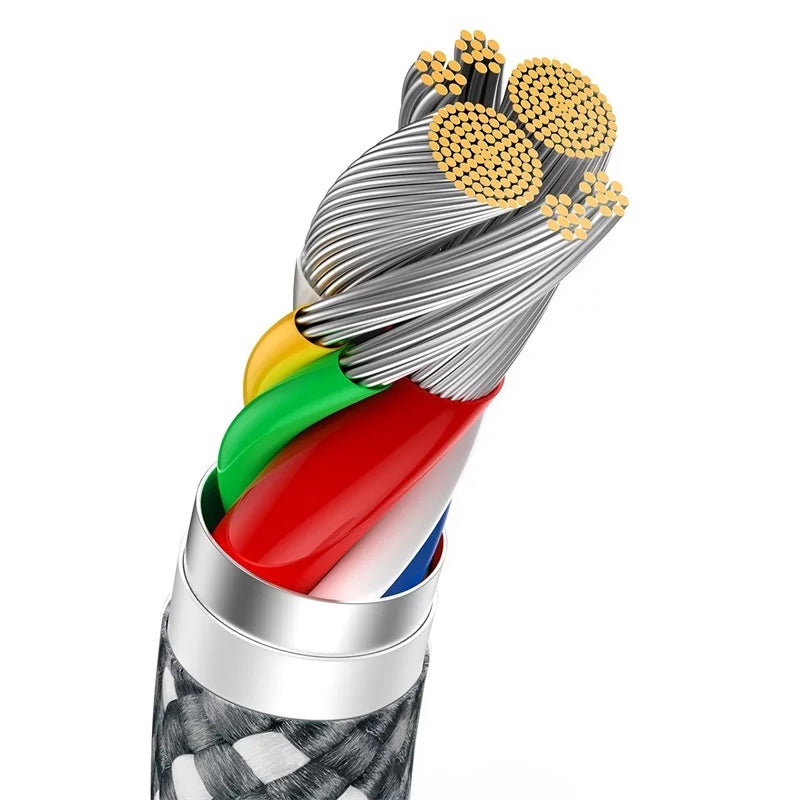 Καλώδιο Δεδομένων και Φόρτισης USB-C - USB-C Baseus Dynamic Series, 100W, 1m, Γκρι CALD000216