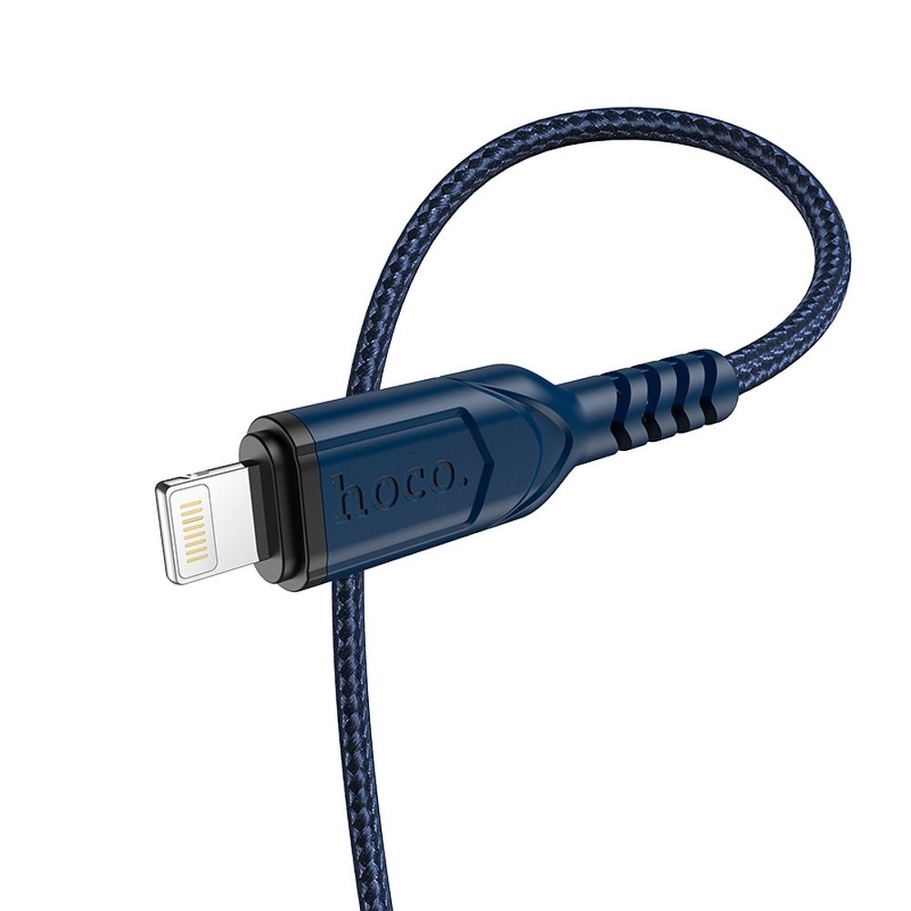 Καλώδιο Δεδομένων και Φόρτισης USB-A - Lightning HOCO X59 Victory, 18W, 1m, Μπλε